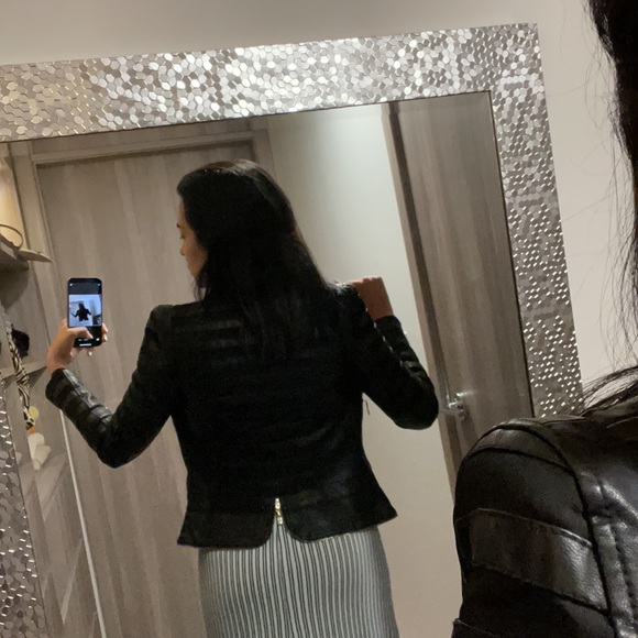 Leather like jacket - Picture 4 of 9